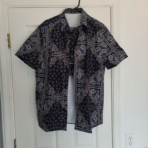 Paisley print Short Suit  Comfert wear